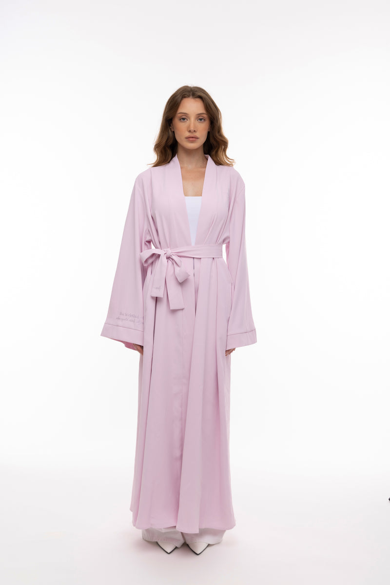 Proverbs 31 Abaya - Eden Blush