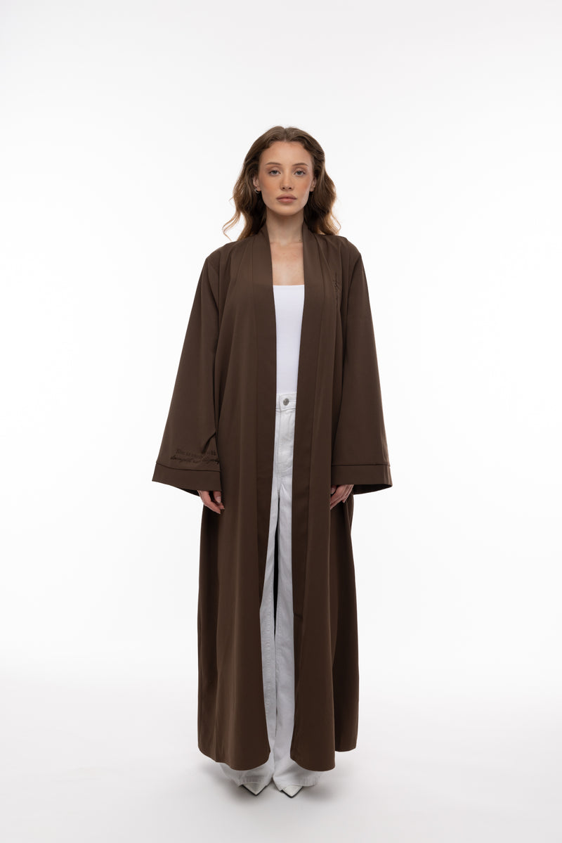 Proverbs 31 Abaya - Eternal Espresso